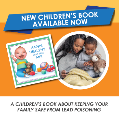 Happy, Healthy, Lead-Free Me! Children's book